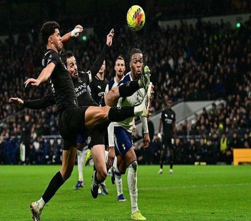 熱刺22曼城索蘭克雙響