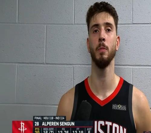 申京：我很失望今年落選全明星，這只會讓我更努力