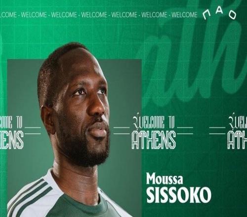 官方：36歲前法國(guó)國(guó)腳穆薩西索科加盟帕納辛奈科斯