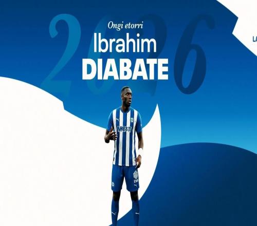 官方：阿拉維斯租借瑞典超級聯(lián)賽金靴易卜拉欣迪亞巴特