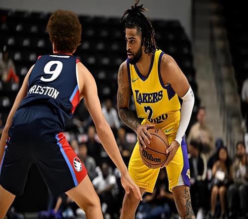 前一場(chǎng)拿下30+三雙，湖人二隊(duì)后場(chǎng)核心后一場(chǎng)后瘋狂砍下了45分