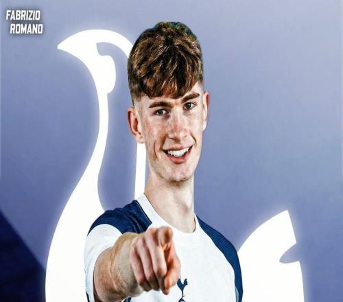 Herewego！羅馬諾：熱刺租借簽下18歲前鋒詹姆斯威爾遜