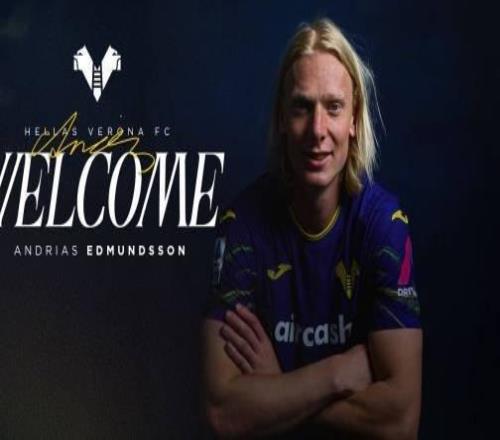 官方：維羅納簽下法羅群島國腳中衛(wèi)埃德蒙松