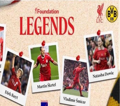 利物浦官方：庫(kù)伊特、斯科特爾等人參加對(duì)多特傳奇的慈善賽