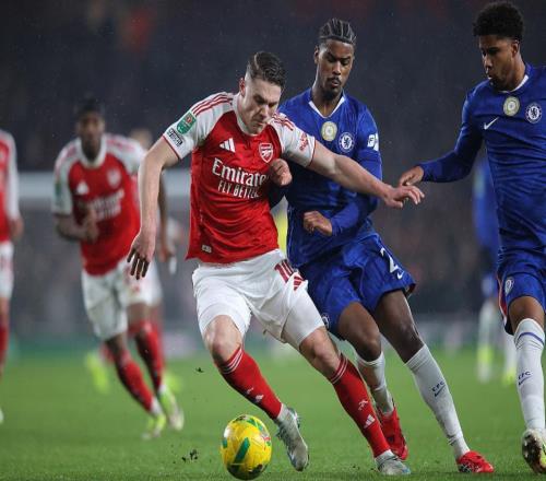 阿森納10切爾西！總比分42進英聯(lián)杯決賽哈弗茨替補絕殺弒舊主