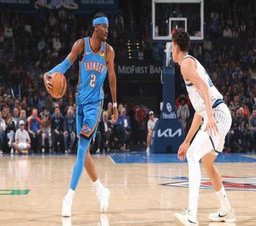 40勝聯(lián)盟首隊！雷霆36分狂勝魔術亞歷山大連121場20+哈騰三雙