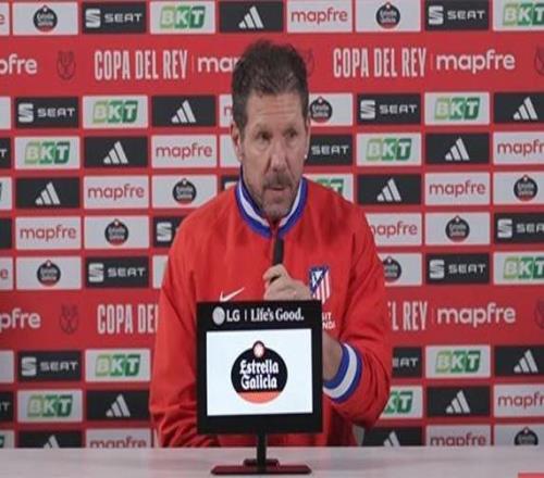 西蒙尼：我知道媒體想制造爭議，但我對陣容很滿意