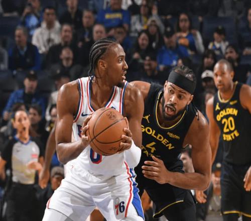 5連勝！勇士慘遭76人雙殺，庫里缺陣，馬克西聯(lián)盟第一，探花驚艷