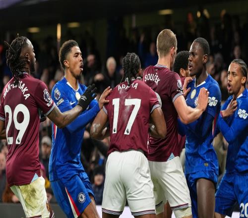 官方：切爾西和西漢姆聯(lián)因上周比賽時的暴力沖突被英足總指控