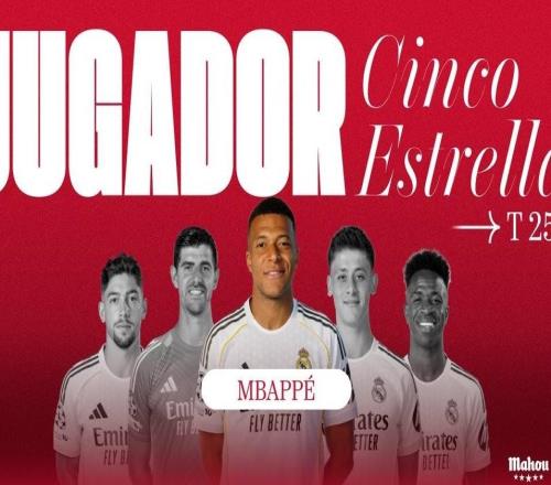 5場7球，姆巴佩當選皇馬1月最佳球員