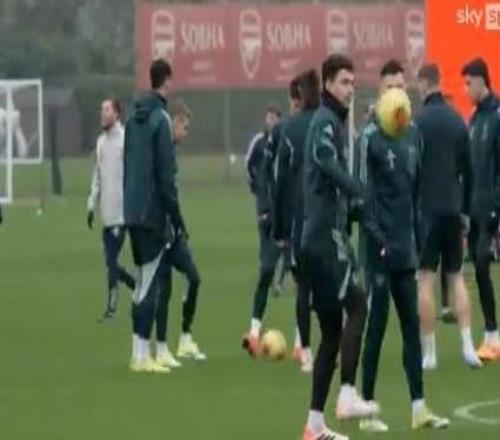 天空：薩卡、厄德高和廷貝爾缺席了阿森納今日訓(xùn)練