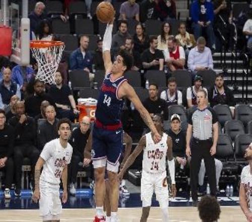 騎士大勝快船米切爾29+9小卡25+7哈登+加蘭雙雙缺席