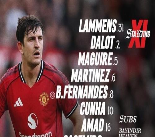 曼聯(lián)首發(fā)：姆伯莫領(lǐng)銜鋒線