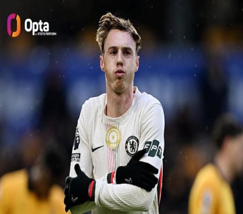 帕爾默三次上半場上演帽子戲法，英超歷史第一人