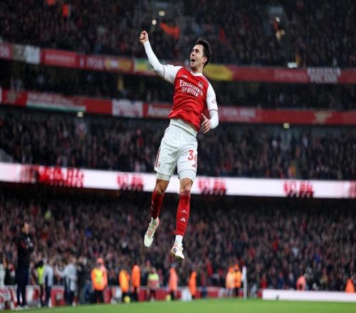 30！新援貼地?cái)?哲凱賴什雙響，阿森納16場(chǎng)不敗，甩開(kāi)曼城9分