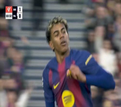 亞馬爾連續(xù)5場(chǎng)破門，刷新巴薩一線隊(duì)生涯最長(zhǎng)進(jìn)球紀(jì)錄