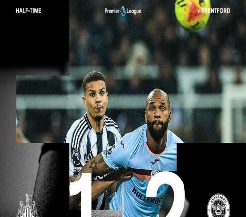 紐卡本賽季英超第三次開場先進球半場就被反超，同期英超最多