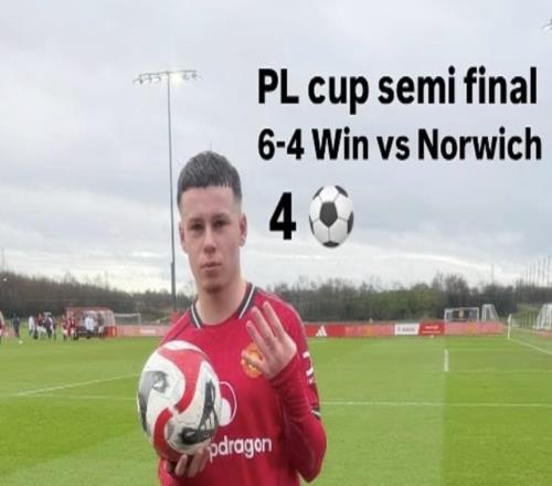 虎父無犬子，魯尼兒子獨(dú)中四元助曼聯(lián)U16以64戰(zhàn)勝諾維奇U16