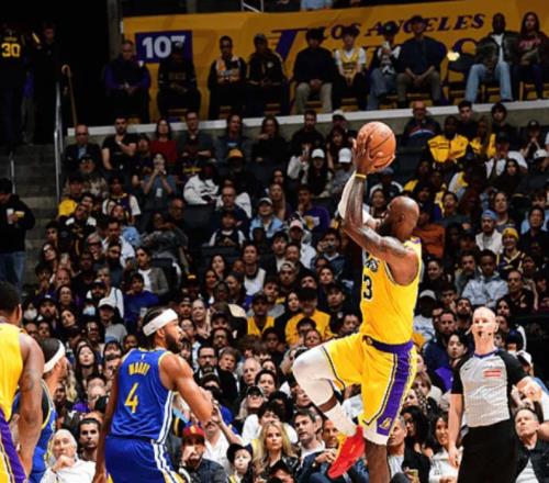 大逆轉！湖人復仇勇士創神跡，詹姆斯連創4大紀錄，4大球星缺陣