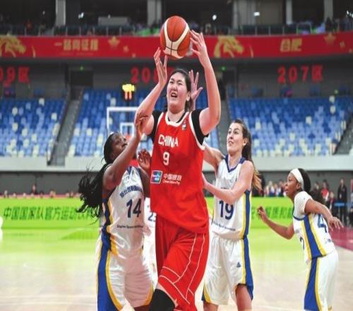 中國女籃首場熱身賽在合肥開啟