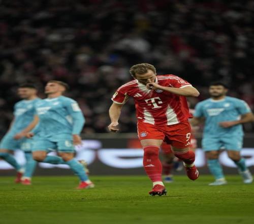 51！凱恩點(diǎn)球雙響，7500萬先生帽子戲法，拜仁笑傲強(qiáng)強(qiáng)對話