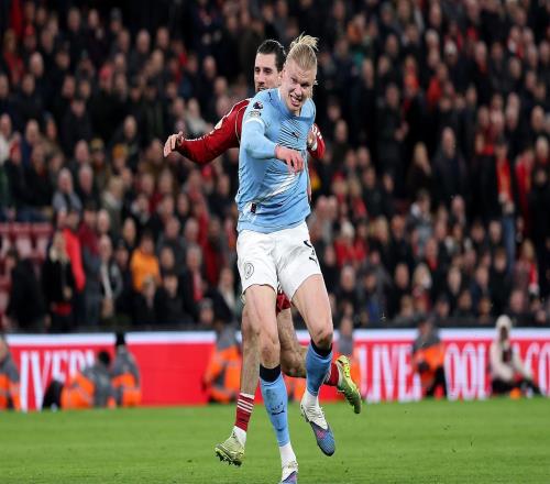 哈蘭德：我為索博感到難過，裁判應(yīng)判進(jìn)球有效，別出紅牌