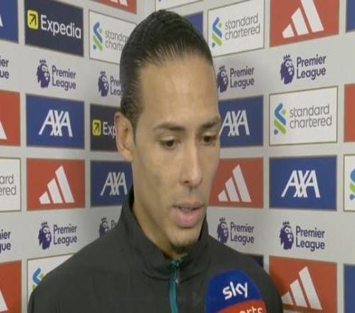 范戴克：下半場我們踢得要好很多被判點(diǎn)球只能怪我們自己