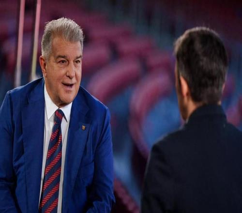 拉波爾塔：退出歐超是因?yàn)檫@項(xiàng)目已經(jīng)黃了，我們回歸了足球大家庭