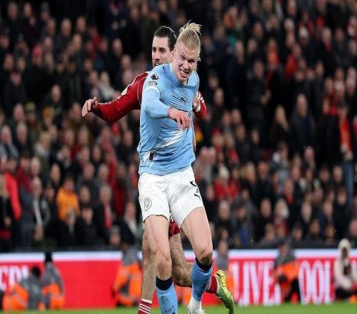 斯洛特造89年恥辱紀(jì)錄！哈蘭德破球荒+點(diǎn)射絕殺，曼城21利物浦