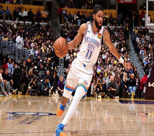 湖人根本防不??！雷霆超級(jí)投手依然是聯(lián)盟最優(yōu)秀的三分投手之一