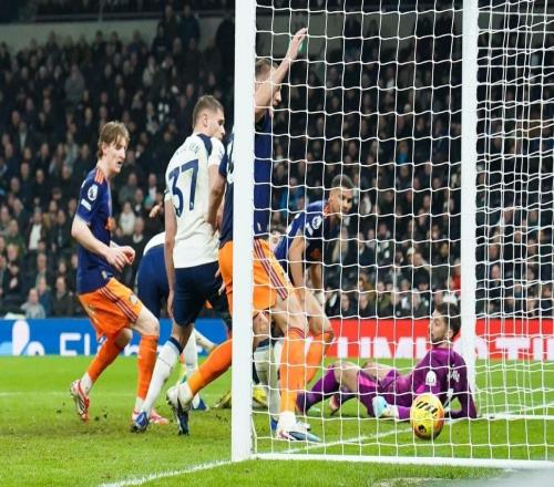 熱刺本賽季英超主場9場先丟球，與狼隊(duì)、伯恩利并列最多