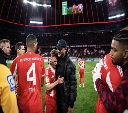 孔帕尼：全隊(duì)的健康和士氣將在三、四月份成為拜仁的巨大優(yōu)勢(shì)