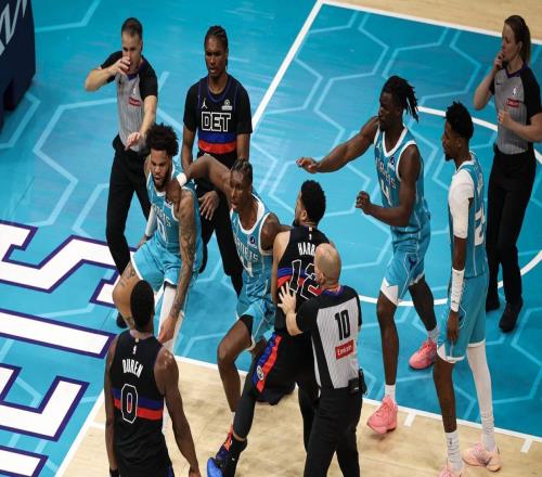 重磅重罰！活塞黃蜂斗毆禁賽4人，合計(jì)罰單近200萬美元