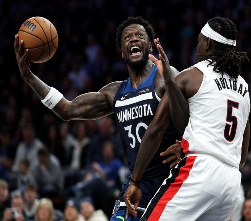 完勝！蘭德爾41+7，霍勒迪23+5+5，楊瀚森扣籃得分，西部第五易主