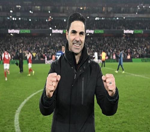 67戰(zhàn)41勝，阿爾特塔英超倫敦德比勝場(chǎng)僅落后溫格、穆里尼奧