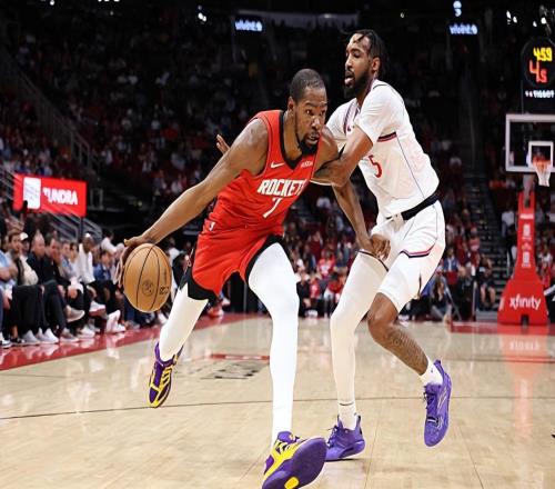 明明整體狀態(tài)一般，但火箭還是讓杜蘭特長時間出場并且不斷投籃