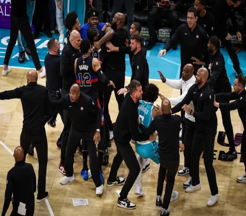 NBA重拳！活塞悍將斯圖爾特暴力鎖喉遭7場(chǎng)禁賽，生涯第5次被罰！