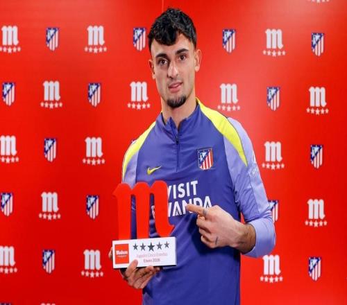 8場4次零封，后衛(wèi)普維爾當(dāng)選馬競1月最佳球員