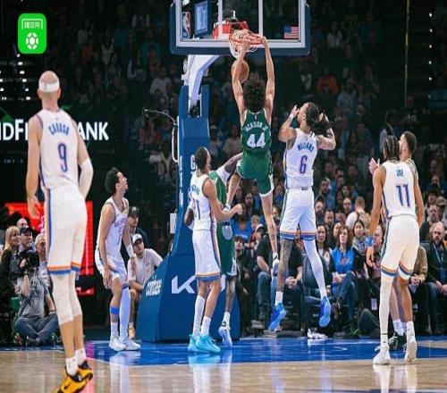 雄鹿11093大勝雷霆，迪昂19+11+6+4帽弒舊主，霍姆格倫16+13