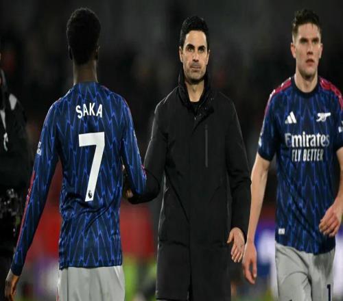 阿森納掉鏈子！領(lǐng)先優(yōu)勢(shì)僅剩4分未來(lái)3輪還有兩場(chǎng)硬仗