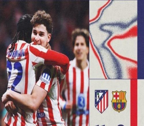 【國王杯】馬競4比0巴薩！格子破門小蜘蛛傳射