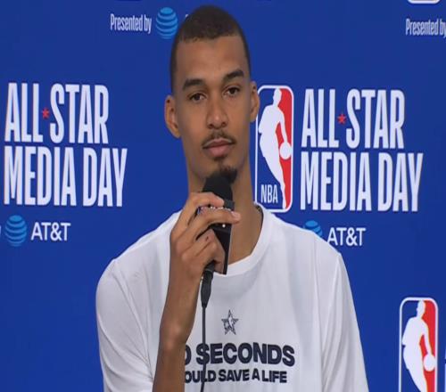 文班亞馬：詹姆斯退役那天我不會(huì)哭馬刺隊(duì)友還沒準(zhǔn)備好去少林寺