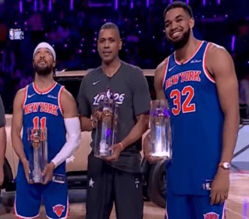 全明星投籃之星尼克斯隊(duì)奪冠網(wǎng)紅傳球讓巴恩斯欲哭無淚