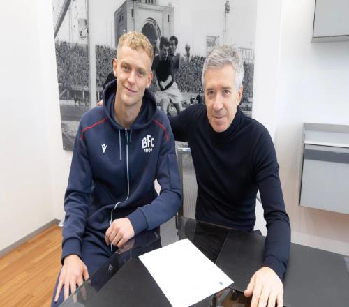 官方：博洛尼亞與丹麥中場延斯厄德高續(xù)約至2029年