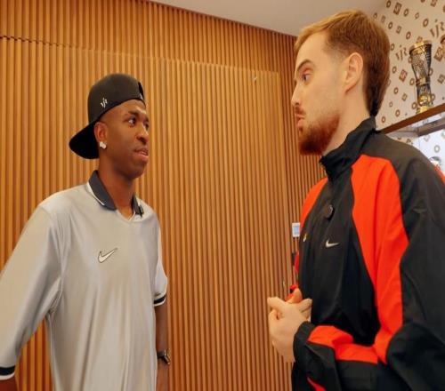 維尼修斯：本澤馬教會我很多此前經(jīng)常私聊姆巴佩讓他來皇馬