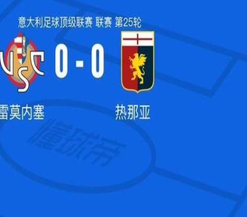 克雷莫內(nèi)塞00熱那亞，難分伯仲