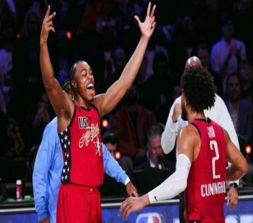 全明星改版成功！美國小將笑到最后，文班很郁悶！