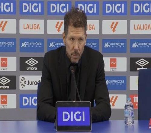 西蒙尼：不同意奧布拉克的說法，我們沒有挑比賽只是踢得差