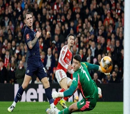 阿森納30分鐘狂轟4球，大勝維岡競(jìng)技晉級(jí)足總杯第五輪