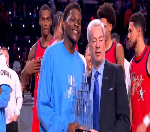 全明星正賽美國(guó)星辰隊(duì)奪冠愛德華茲32分獲得MVP